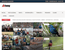 Tablet Screenshot of feomg.com.br